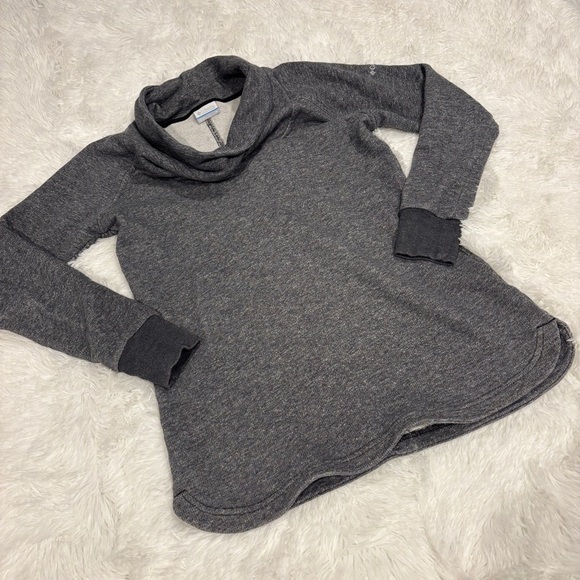 Columbia | Cowl Neck Sweater Oversized Gray Woman’s Size Medium - Picture 1 of 10